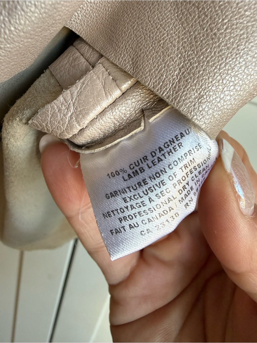 Judith & Charles Lambskin Leather Sleeveless Top | 4 - Picture 3 of 11